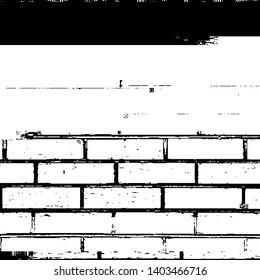 Glitch overlay distress texture. Cyber hacker attack theme creative design template. Grunge glitched black and white background. EPS10 vector.