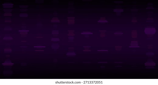 Glitch pixels texture. Video color disintegration. Digital video error. Abstract distortion elements. Retro game background. Pixel noise effect. Vector illustration.	