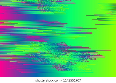 Glitch. Retro pattern for cover design. Glitch background, glitch banner, digital noise. 