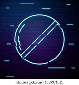 Glitch screen with Pills vector icon. Medical and HealthCare Symbol
