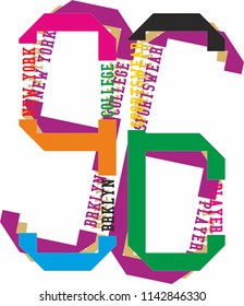 glitch technical graphic design vector art