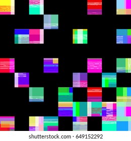 Glitch vector background