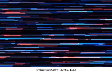 Glitch Vector Background. Symbol Of Cyberpunk, Hacker Attack. Modern Design, Technological Error. Texture And Effect For Your Design.