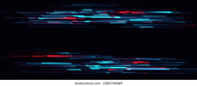 Glitzer Vektorhintergrund. Symbol für Cyberpunk, Hacker-Angriff. Modernes Design, technologischer Fehler. Textur und Effekt für Ihr Design.