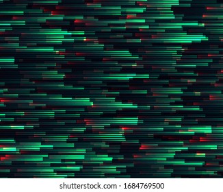 Glitch Vektorillustration Rahmen. Symbol für Cyberpunk, Hacker-Angriff. Modernes Design, technologischer Fehler. Textur und Effekt für Ihr Design.