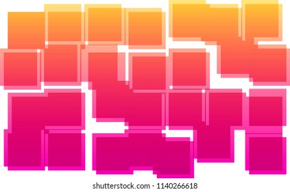 Glitched abstract pattern with distortion effect