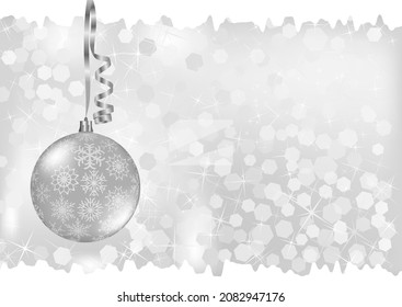 fondo brillante con navidad bauble