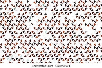  Glitter abstract illustration with triangular shapes. Template for business cards, websites.