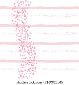 Glitter Backdrop. Metallic Particles. Rose Splatter Illustration. 14 February Concept. Stripe Carnival Print. December Magazine. Pink Simple Frame. Golden Glitter Backdrop