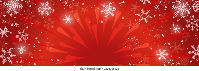 Glitter Background Illustration for Christmas Sale (red)