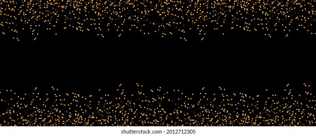 Glitter Background with space for your text. Luxury glitter decoration frame. Christmas, New Year, holiday. Vector illustration.