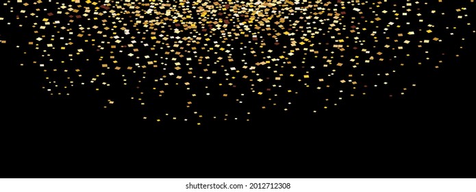 Glitter Background with space for your text. Luxury glitter decoration frame. Christmas, New Year, holiday. Vector illustration.