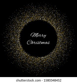 Glitter batch. Falling vector. Batch decoration dust. Glamour diamond texture. Glow.