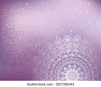 Fondo de brillo y encaje de desenfoque