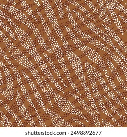 Glitter dots abstract animal print pattern
