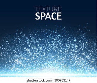 Textura de polvo de brillo.Partículas de oro. Diseño de lujo. Ilustración del vector