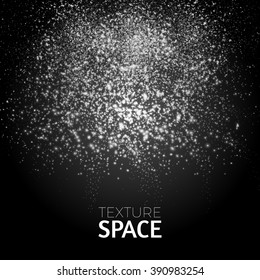 Glitter Dust Texture.Gold Particles. Luxury Design. Vector illustration