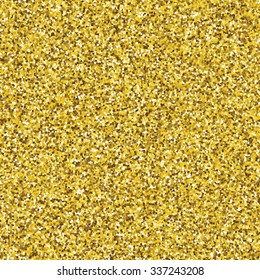 Glitter gold seamless texture. Trendy modern vector illustration.