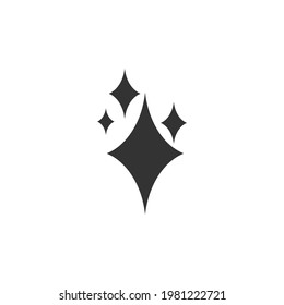 glitter icon on a white background