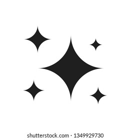 Glitter icon. Vector illustration