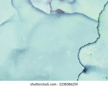 Glitter Ink Paint. Modern Vector Painting. Gold Marble Art Watercolor. Alcohol Ink Vector. Green Water Color Marble. Green Oriental Background. Elegant Fluid Glitter. Glitter Water Color Watercolor.