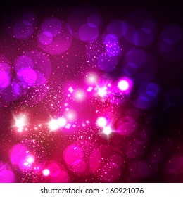 luces brillantes fondo de Navidad abstracto