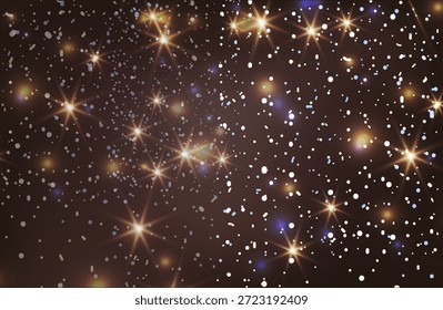 luzes brilhantes fundo grunge, glitter desfocado abstrato luzes cintilantes e estrelas fundo de Natal. Fundo feliz feriado 