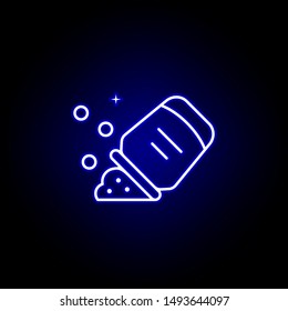 glitter line neon icon. Elements of Beauty and Cosmetics illustration icon. Signs and symbols can be used for web, logo, mobile app, UI, UX