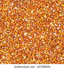 Glitter orange seamless texture. Trendy modern vector illustration.