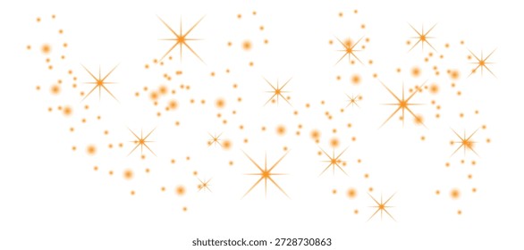 Superposición de brillo con destellos y estrellas Vector, fondo Abstractas brillante para el diseño festivo, Festiva y de lujo, textura brillante del efecto de la luz