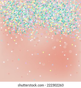 Glitter Pastel Background