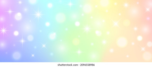 Glitter Rainbow Color Background Vector Illustration Stock Vector ...
