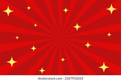 fondo de líneas radiales rojas brillante