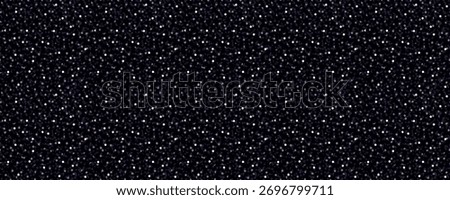 Glitter seamless pattern background in black tones, shiny sequin vector texture. Sparkling glitter pattern for washi tape, fabric, wrapping paper, or digital design. Drag to swatches panel to use.