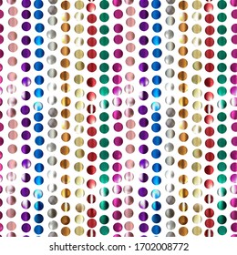 glitter seamless pattern. Shiny holiday background. 