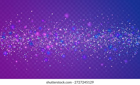 Fondo de lentejuelas brillantes. Brillantes Brillos De Neón Para El Carnaval Y La Fiesta. Lámina Brillante Con Brillo Y Brillo Sobre Un Fondo Plateado. Luz brillante púrpura.  Lentejuelas de brillo de holograma