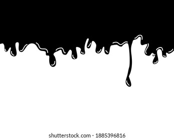 deslizamiento de brillo goteando sobre el fondo. Antecedentes abstractos. ilustración vectorial