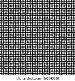 Glitter small round sparkles flat style contrast black and white seamless pattern background