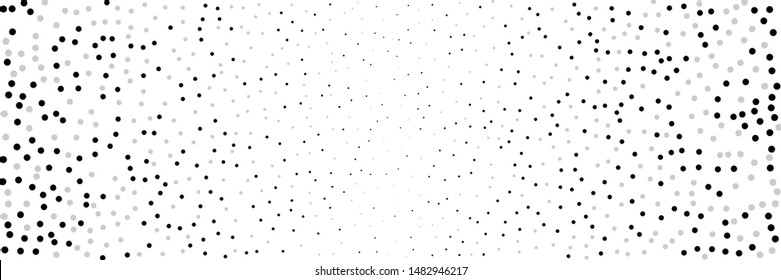 Glitter sparkle. Batch decoration dust. Falling vector.Background confetti. Glow. Gray random sparkle.