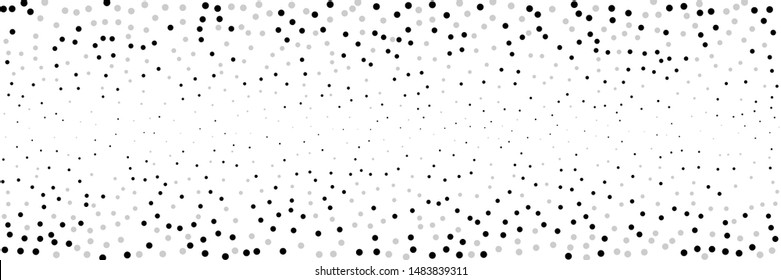Glitter sparkle. Batch decoration dust. Falling vector.Background confetti. Glow. Gray random sparkle.