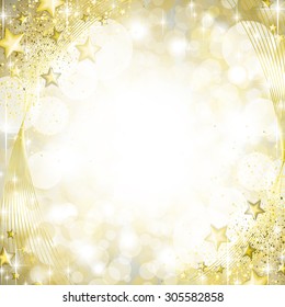 Glitter starry background