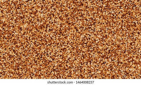 Glitter texture background gold brown coffee sparkle shimmer shine pattern abstract. Golden bronze copper beige grain speckle spotted seamless surface. Luxurious elegant decorative vector illustration