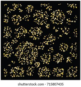 Glitter texture. Festive sparkling shimmer background. VIP Premium Luxury confetti. Rich Christmas, New Year or birthday celebration holiday glitter texture. Invitation, sale shiny magic background.