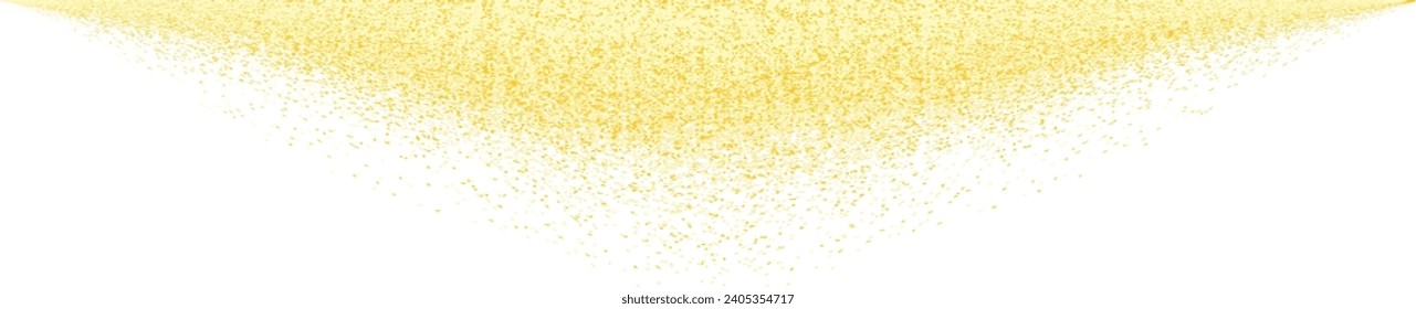 Glitter Texture . Gold Sparkles Background . Vector .