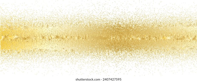 Textura brillante. El oro respira fondo. Vector.