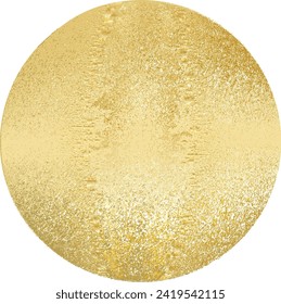 Glitter Texture . Gold Sparkles Background . Vector .