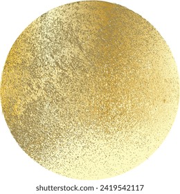 Glitter Texture . Gold Sparkles Background . Vector .
