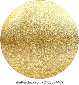 Glitter Texture . Gold Sparkles Background . Vector .