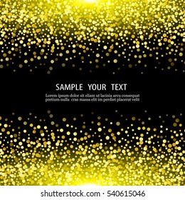 Glitter texture. Trendy modern vector illustration