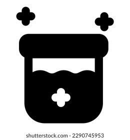 glitter vector icon illustration asset